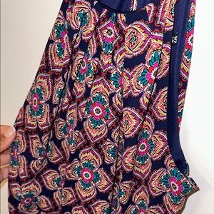 Express Black and Red Halter Sundress